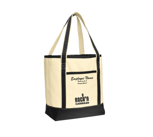 Port Authority® Large Cotton Canvas Boat Tote